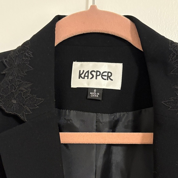 KASPER Women's Black Blazer - Picture 3 of 4